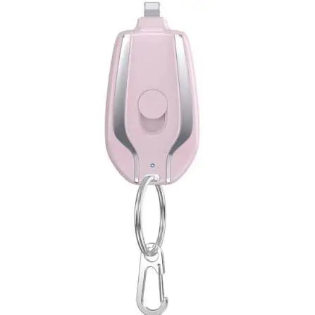 Mini Keychain Power Bank 2000mAh – Portable Emergency Charger for Women Virtushop